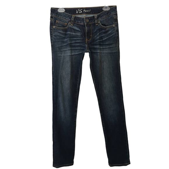 Victoria’s Secret VS Pencil Jeans, Straight Leg Size 2 - Picture 1 of 4
